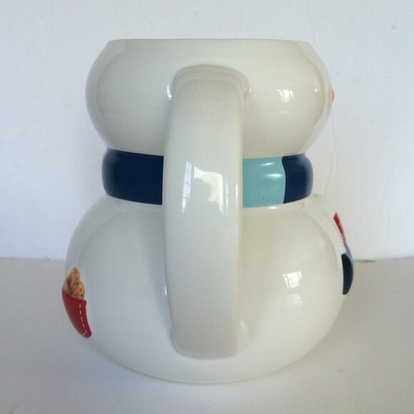 Tim Hortons 2023 Snowman Coffee Mug White Multicolor Scarf - Picture 4 of 9